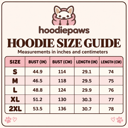 HoodiePaws Pet Pouch Hoodie